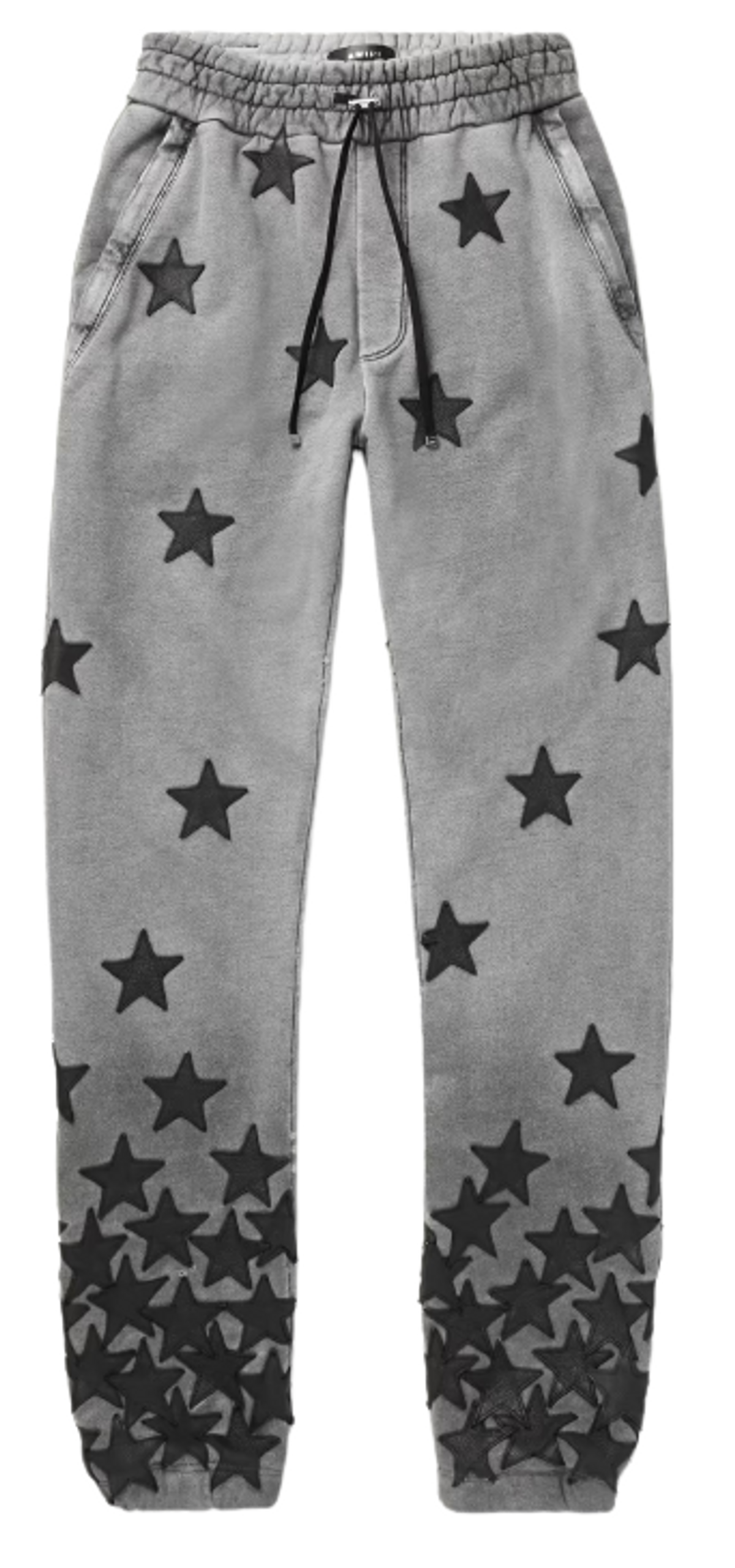 Amiri Chemist Star Heather Grey Sweatpants