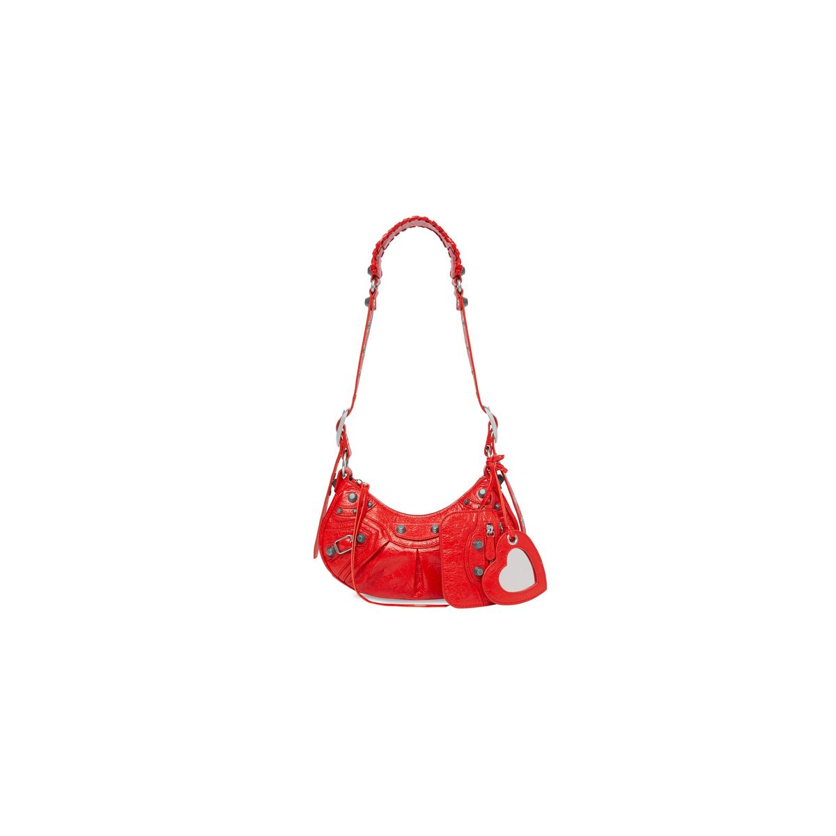 Balenciaga Le Cagole Xs Shoulder Bag In Red