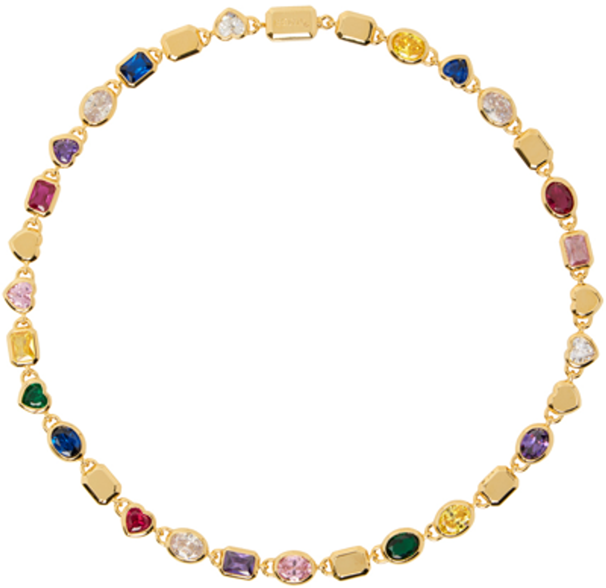 Numbering 14k Gold-Plated Brass Necklace
