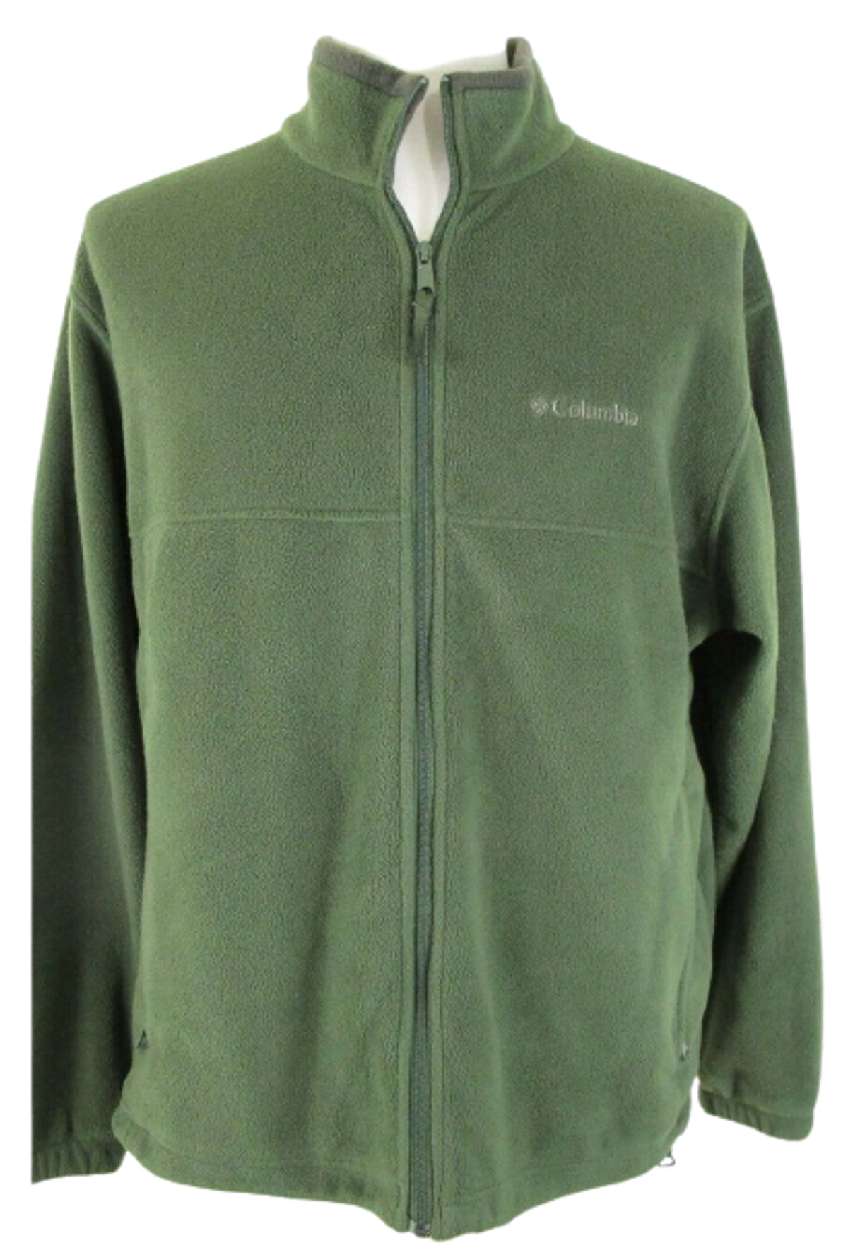 Columbia Sportswear Olive Green Fleece Jacket