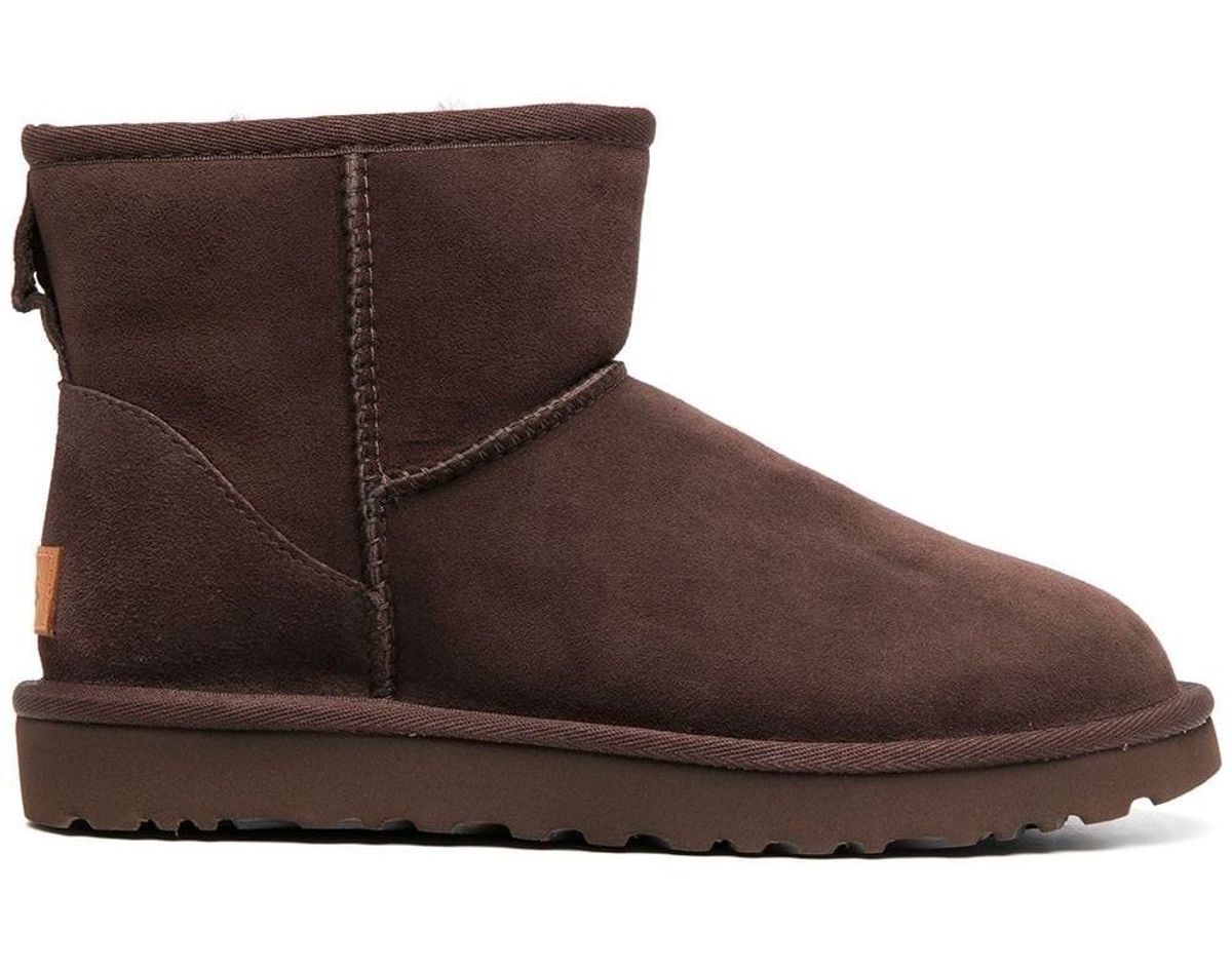 Ugg Classic Mini Ii Brown Ankle Boots