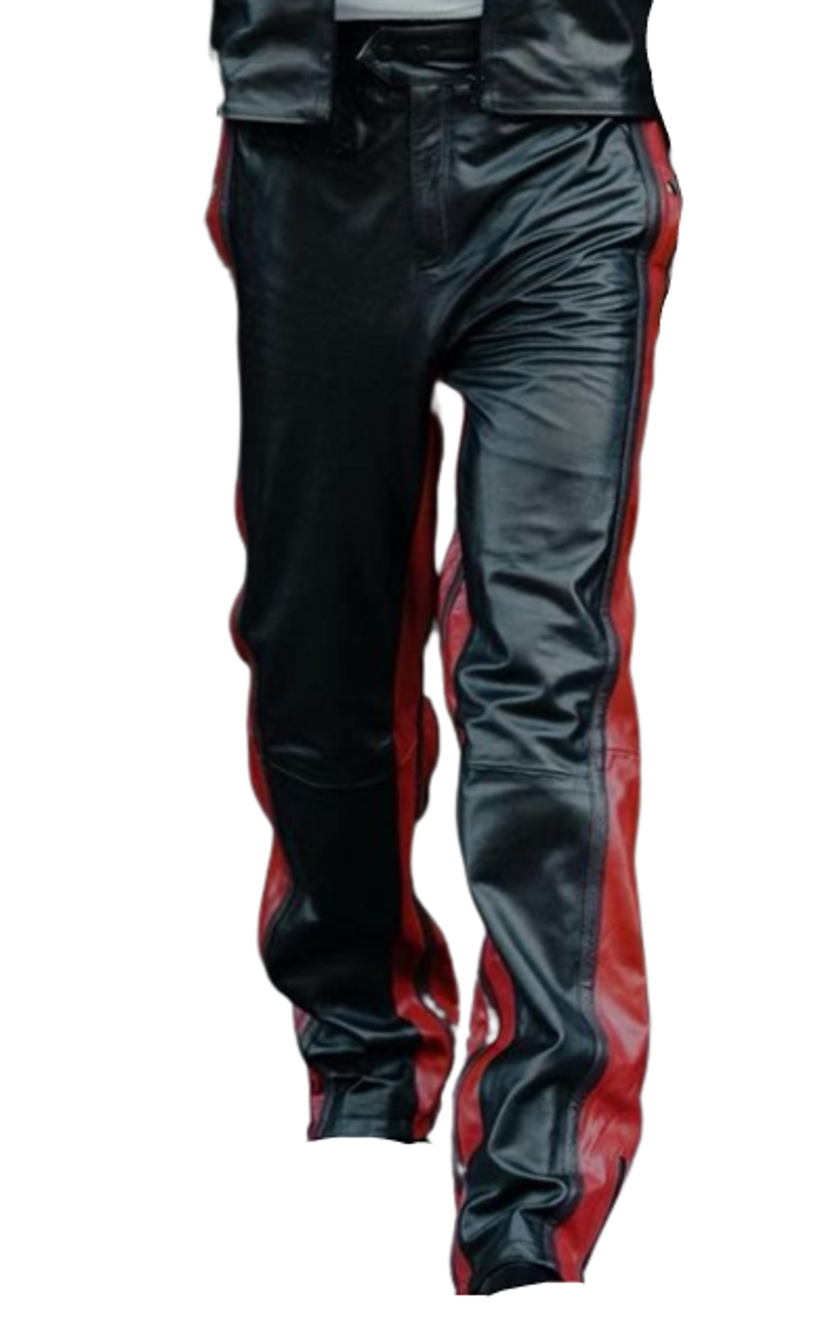 Nyrva Thriller Red Moto Biker Pants