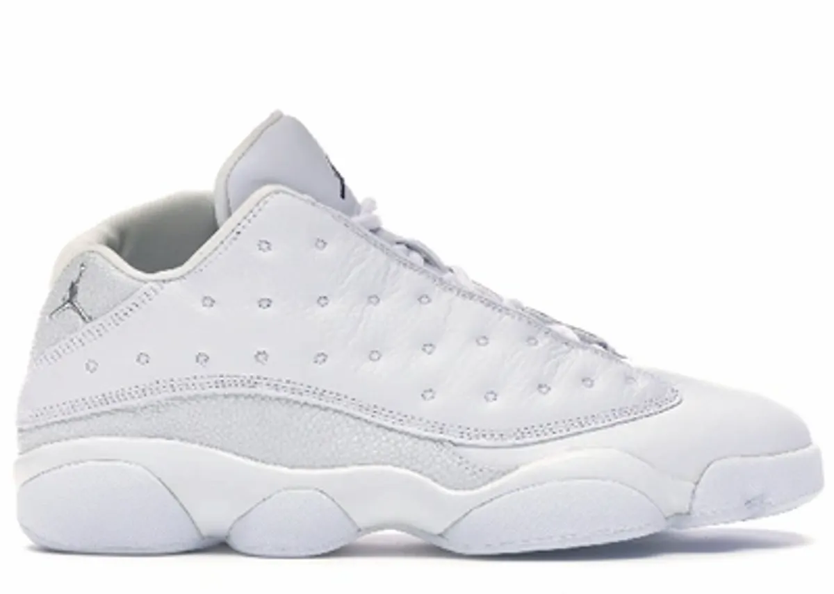 Jordan Air Jordan 13 Retro Low All White Sneakers
