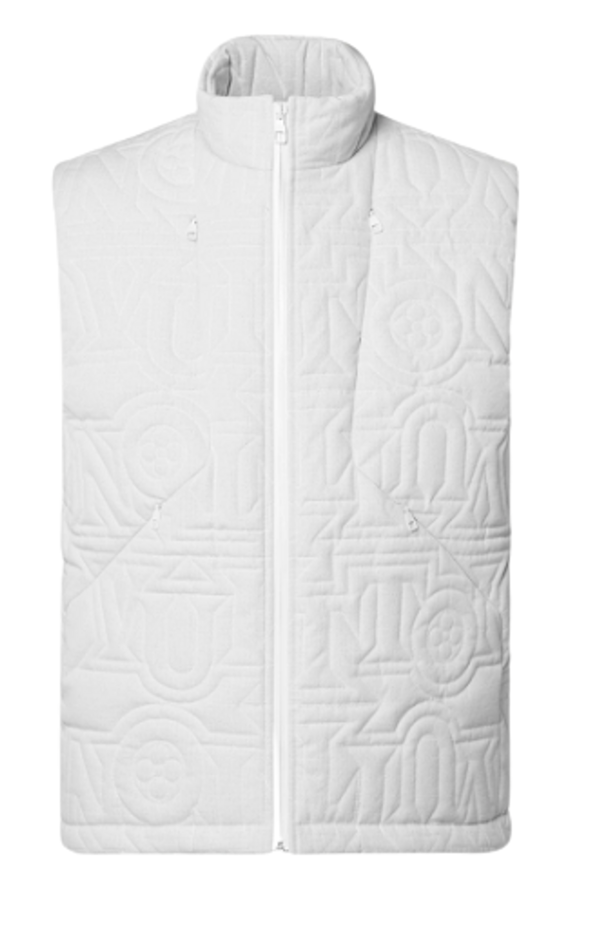 Louis Vuitton Snow Down White Gilet