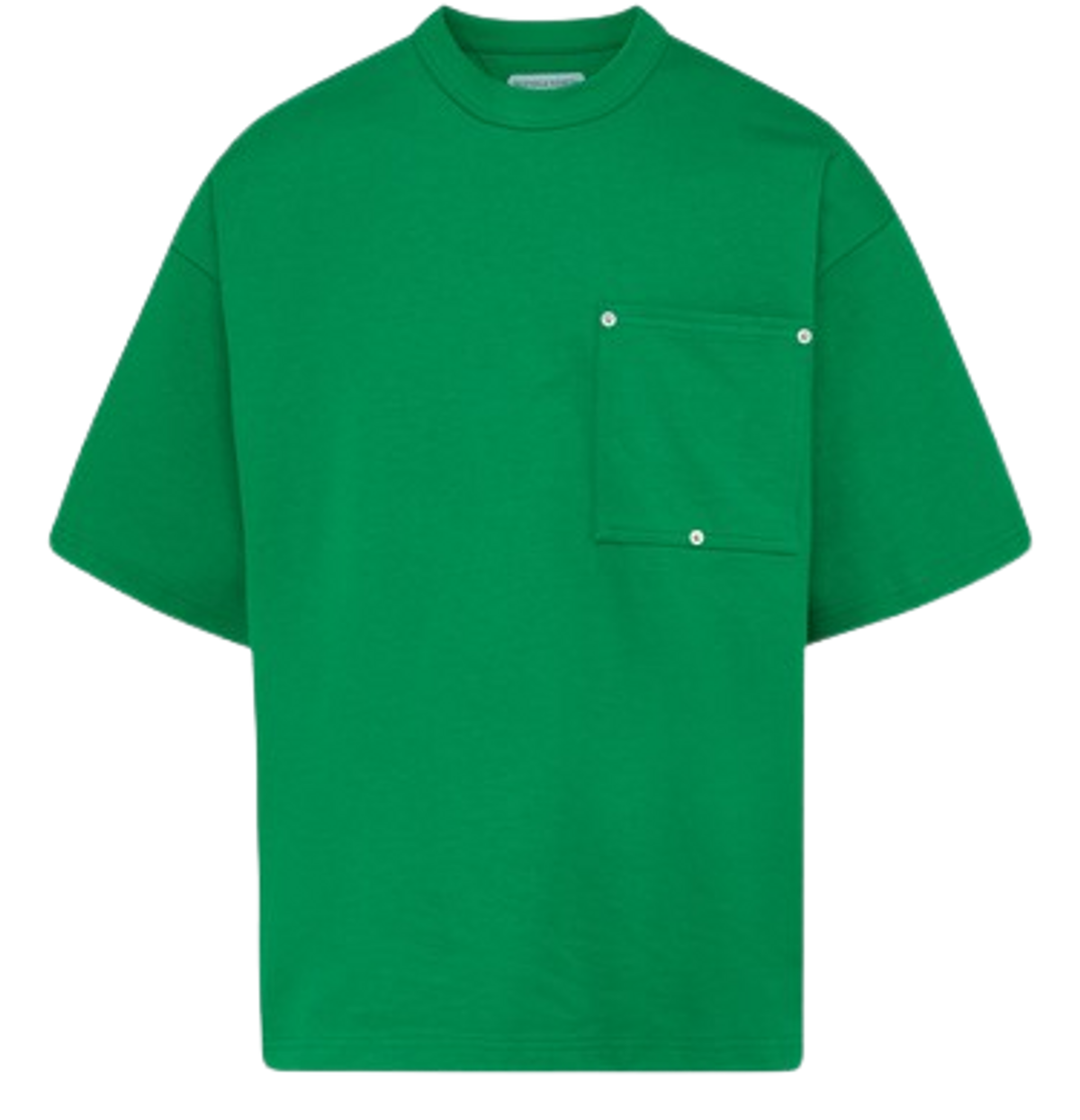 Bottega Veneta Cotton Jersey Green T-Shirt