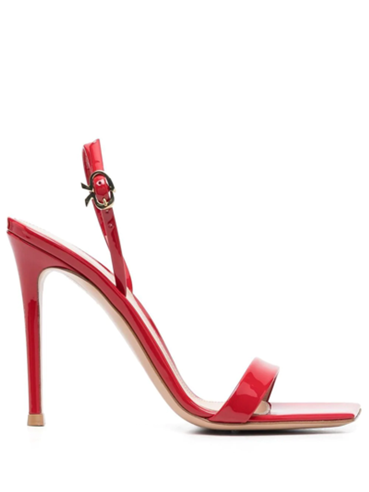 Gianvito Rossi Ribbon Strap Detail Open Toe Sandals