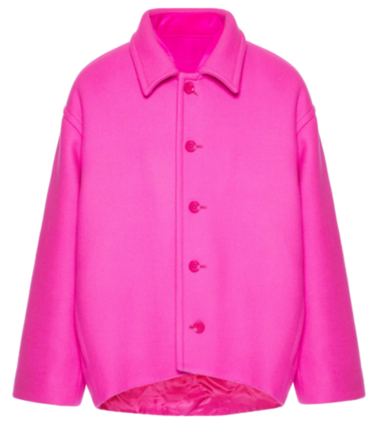 Valentino Reversible Wool Blend Shell Jacket
