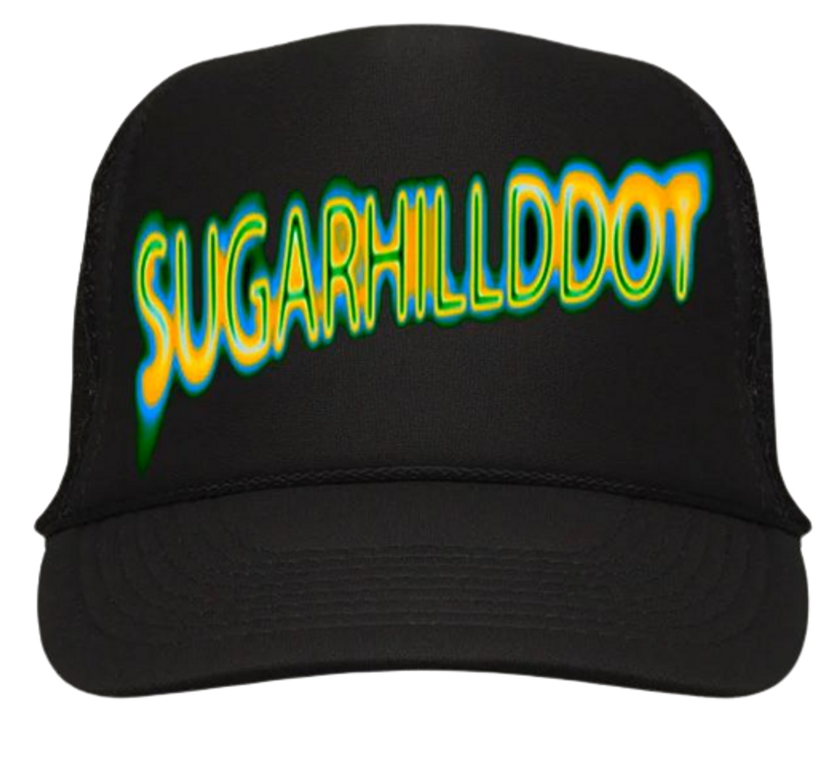 SugarHill Ddot Merch “Heavy” Merch Black Trucker Hat WHAT’S ON THE STAR?
