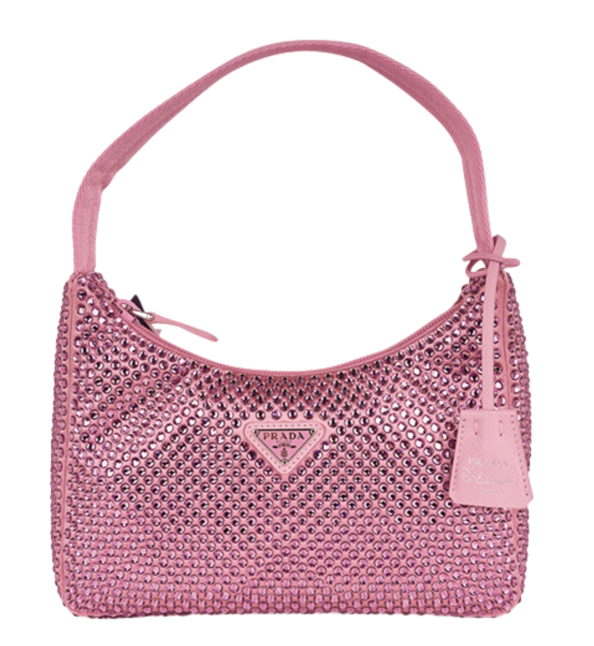 prada-pink-satin-crystal-mini-re-edition-bag-what-s-on-the-star