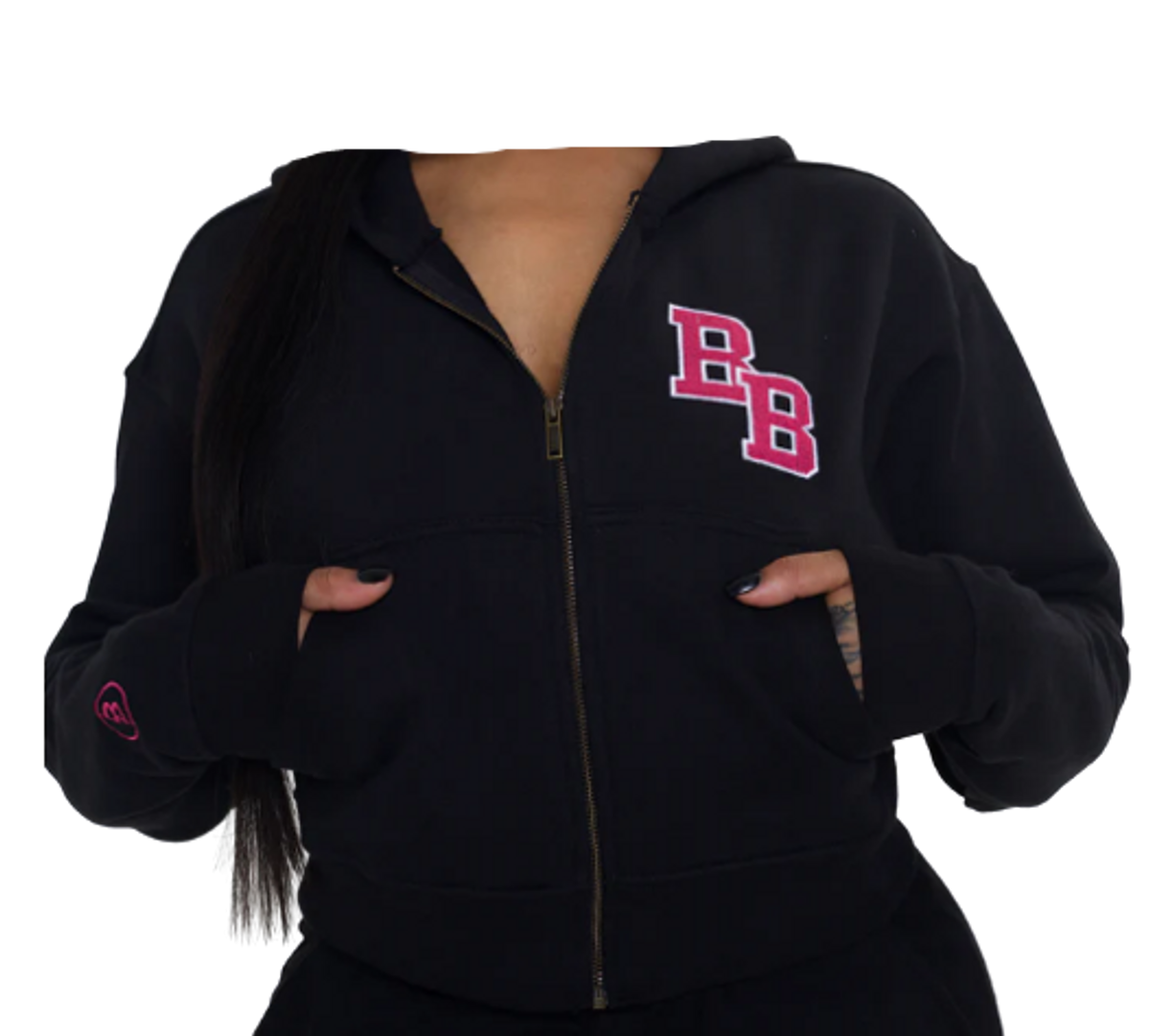 Body By Raven Tracy Body University Black Hoodie