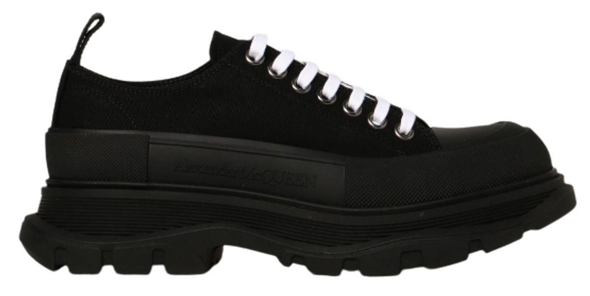 Alexander McQueen Black Low Top Sneakers