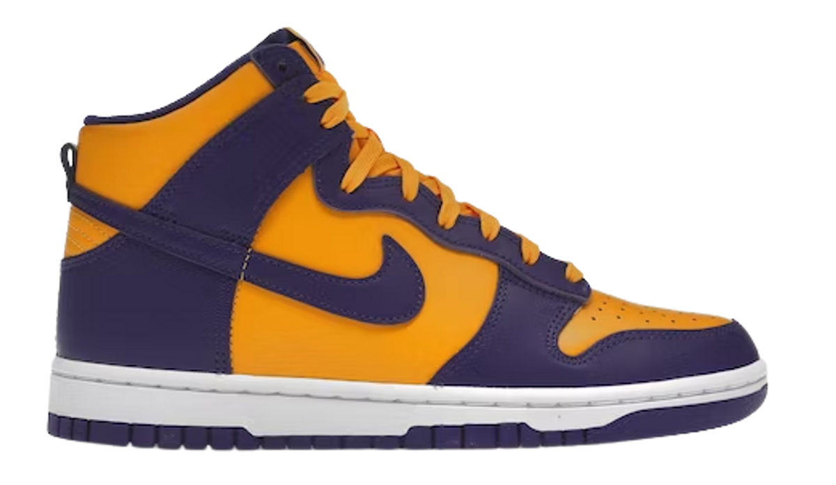 Nike Dunk High Lakers Sneakers WHAT’S ON THE STAR?