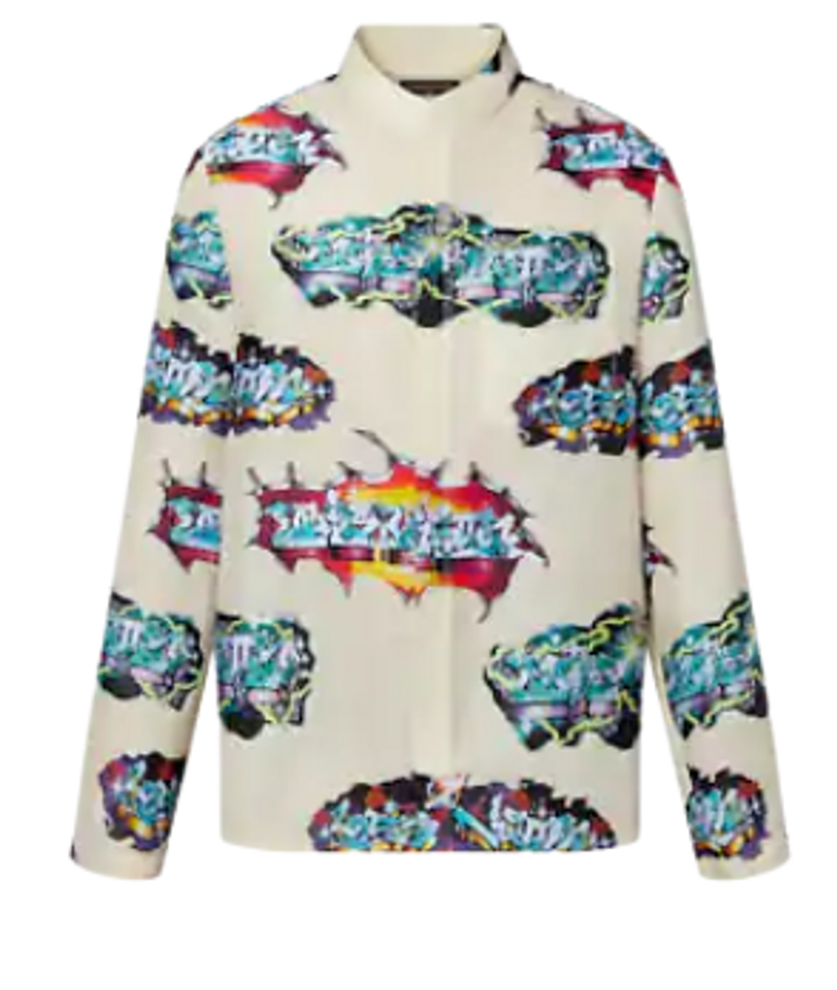 Louis Vuitton Graffiti Pyjama Short-Sleeved Shirt