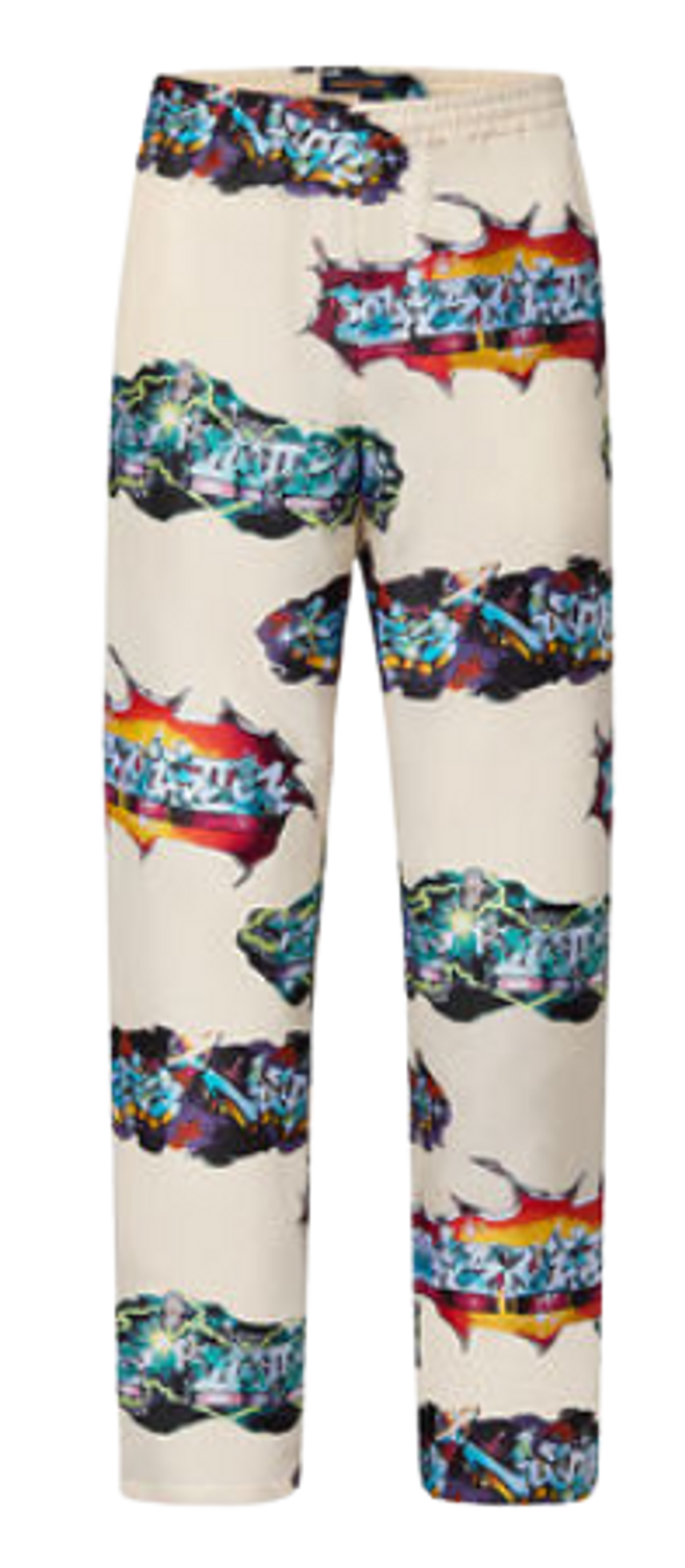 Louis Vuitton Graffiti Pyjama Short-Sleeved Pants