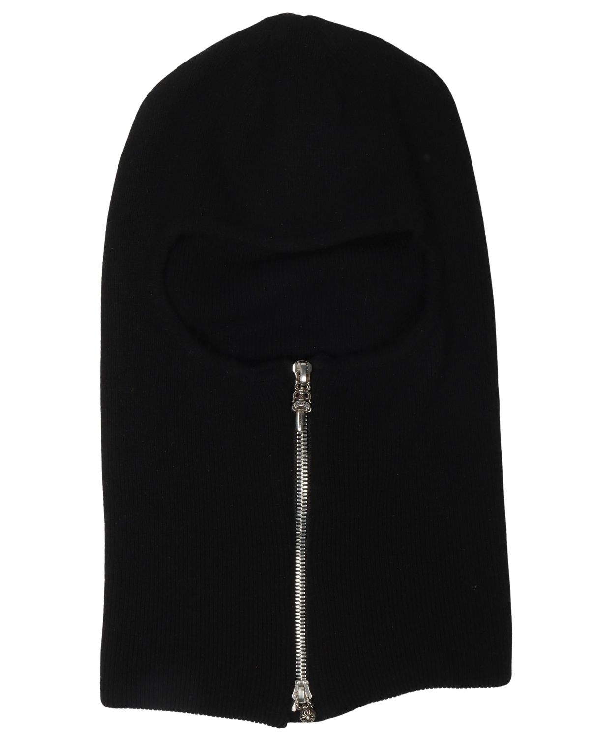 Chrome Hearts Zip Black Cashmere Balaclava WHAT’S ON THE STAR?