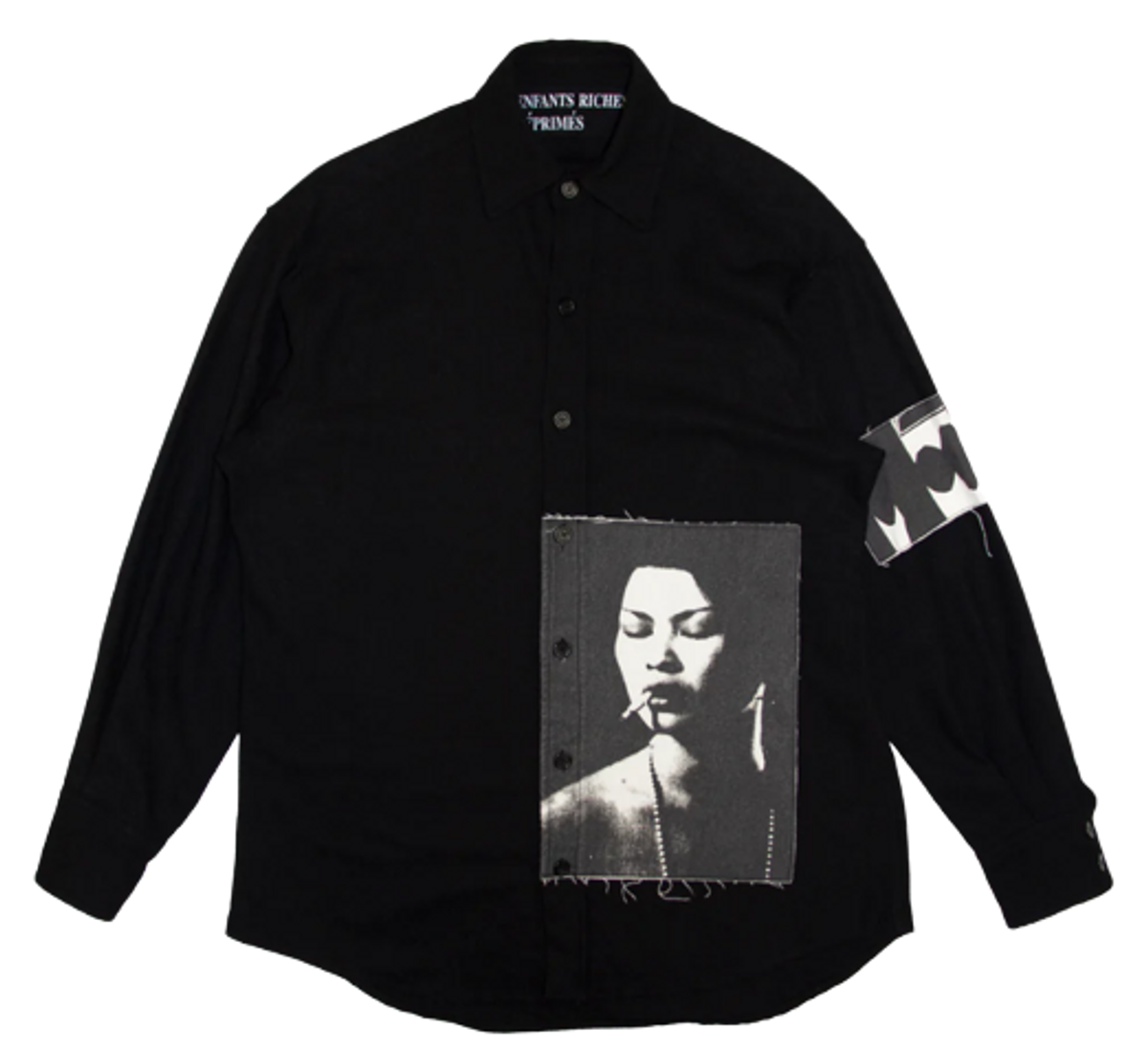 Enfants Riches Deprimes Prostitute Patch Wool Shirt