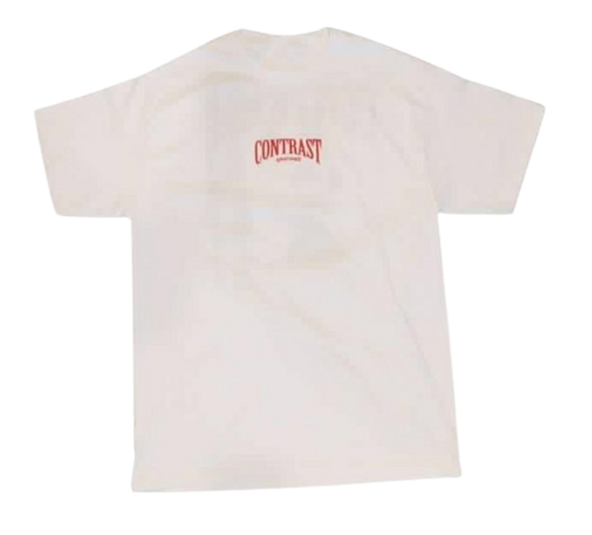 Сontrastivism White Red Logo T-Shirt