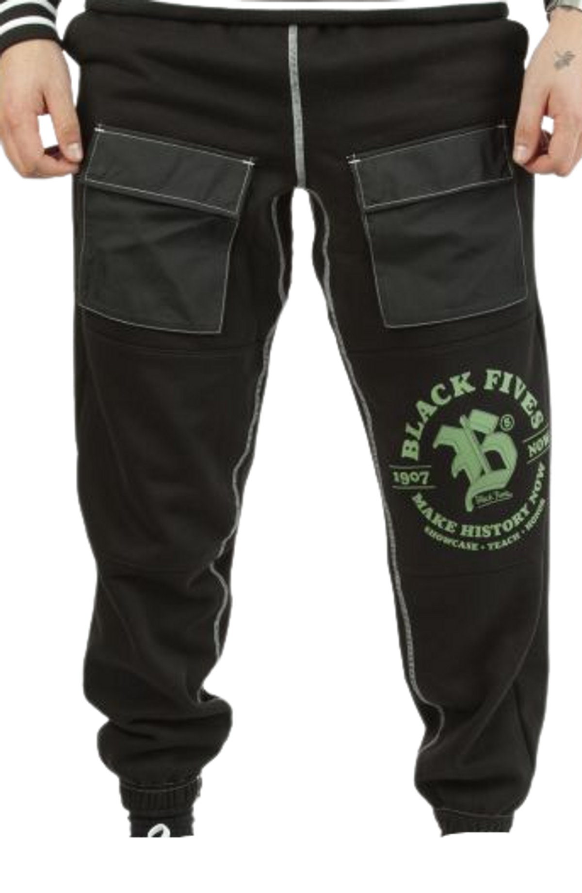 Puma × Black Fives Black Logo Sweatpants