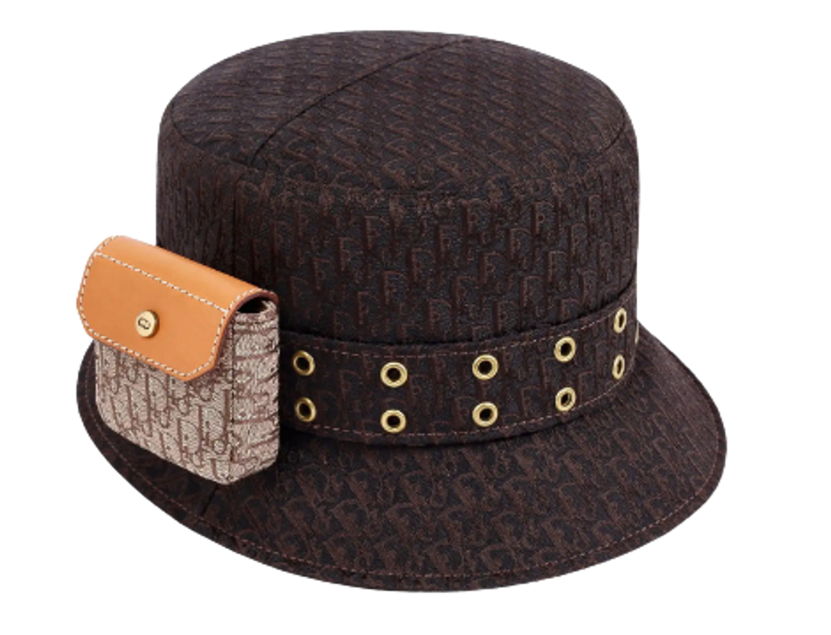 Dior Diorissimo Print Bucket Trotter Hat