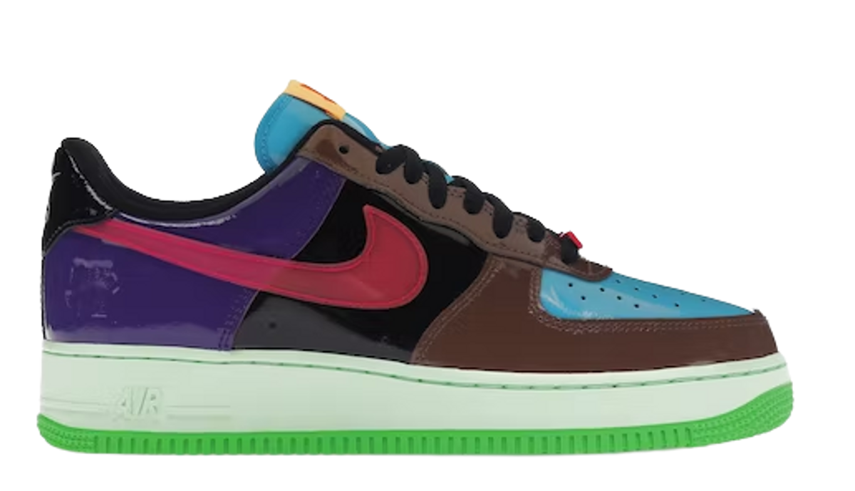 Nike × Undefeated Air Force 1 Low SP Undefeated Multi-Patent Pink Prime Sneakers