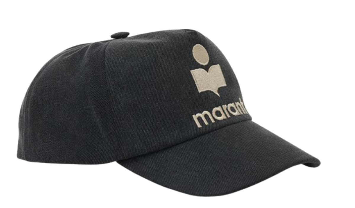 Isabel Marant Tyron Logo Black Cap