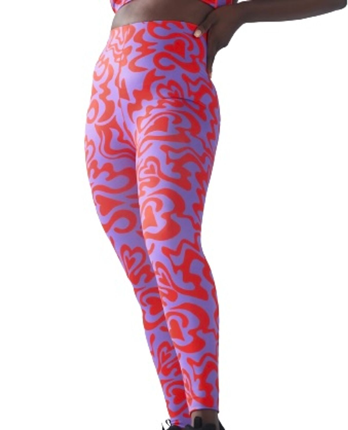 Savage X Fenty Hotline High-Waist Purple Mist Love Dizzy Legging