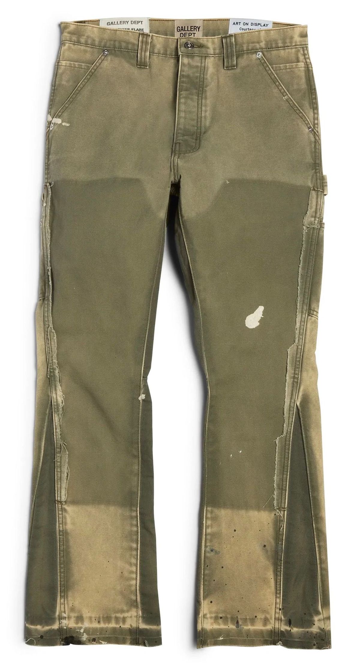 Gallery Dept. LA Flare Moss Carpenter Green Jeans