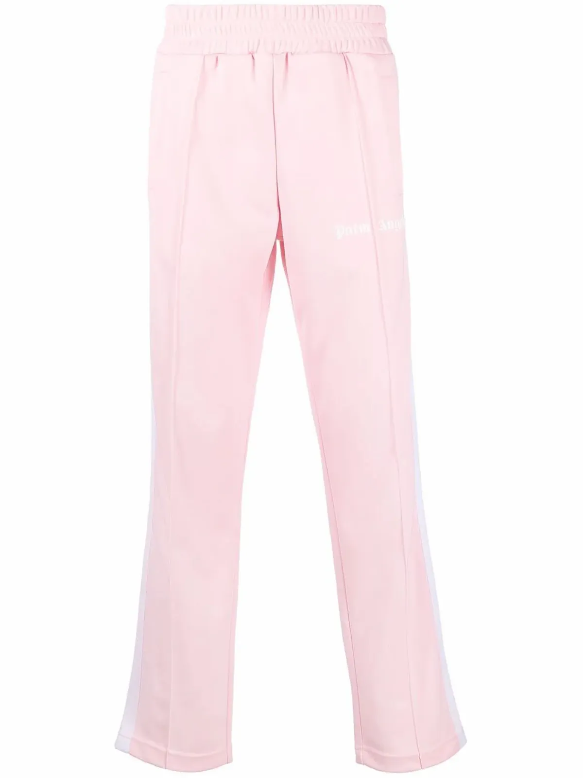 Palm Angels Classic Side Stripe Track Pants In Almond Blossom White
