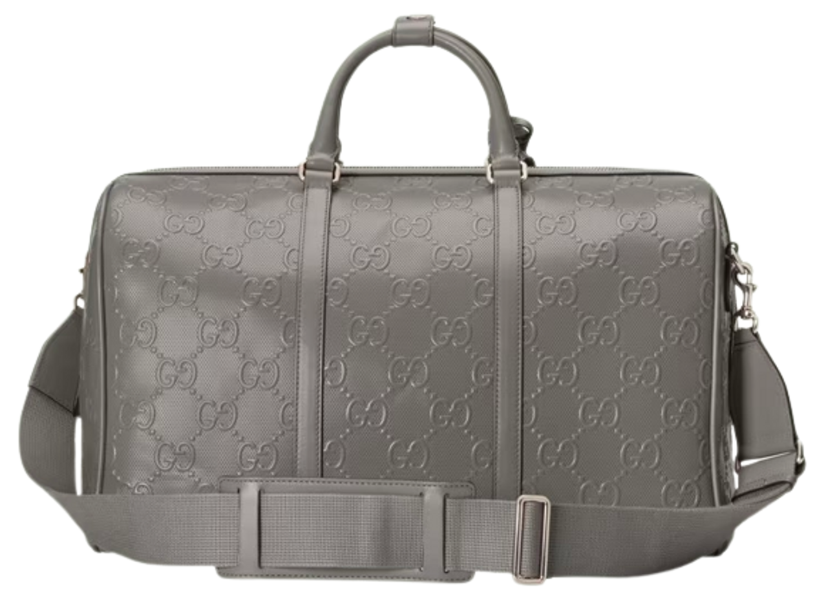 Gucci Embossed Undefined Duffle Bag