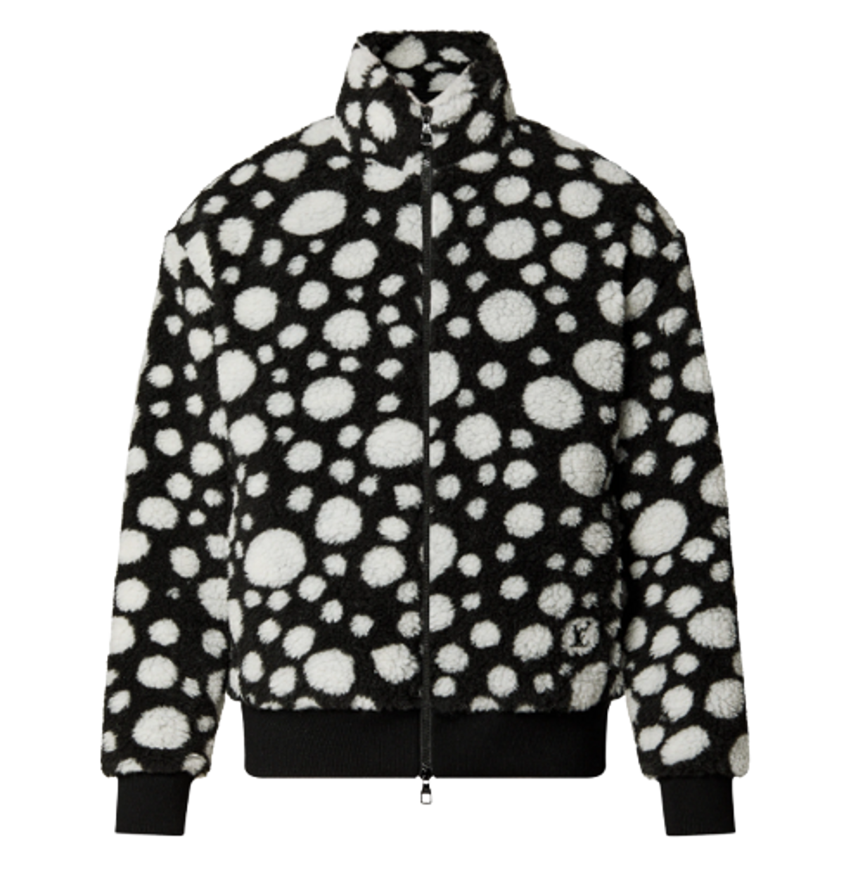 Louis Vuitton × Yayoi Kusama Infinity Dots Black Fleece Jacket WHAT’S