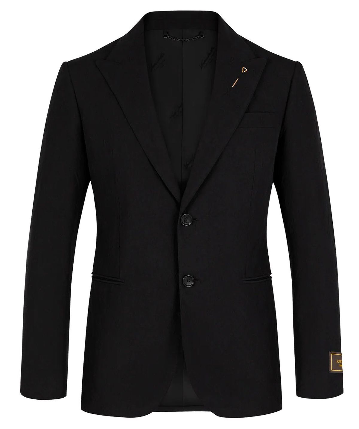 Louis Vuitton Embossed Monogram SingleBreasted Jacket WHAT’S ON THE