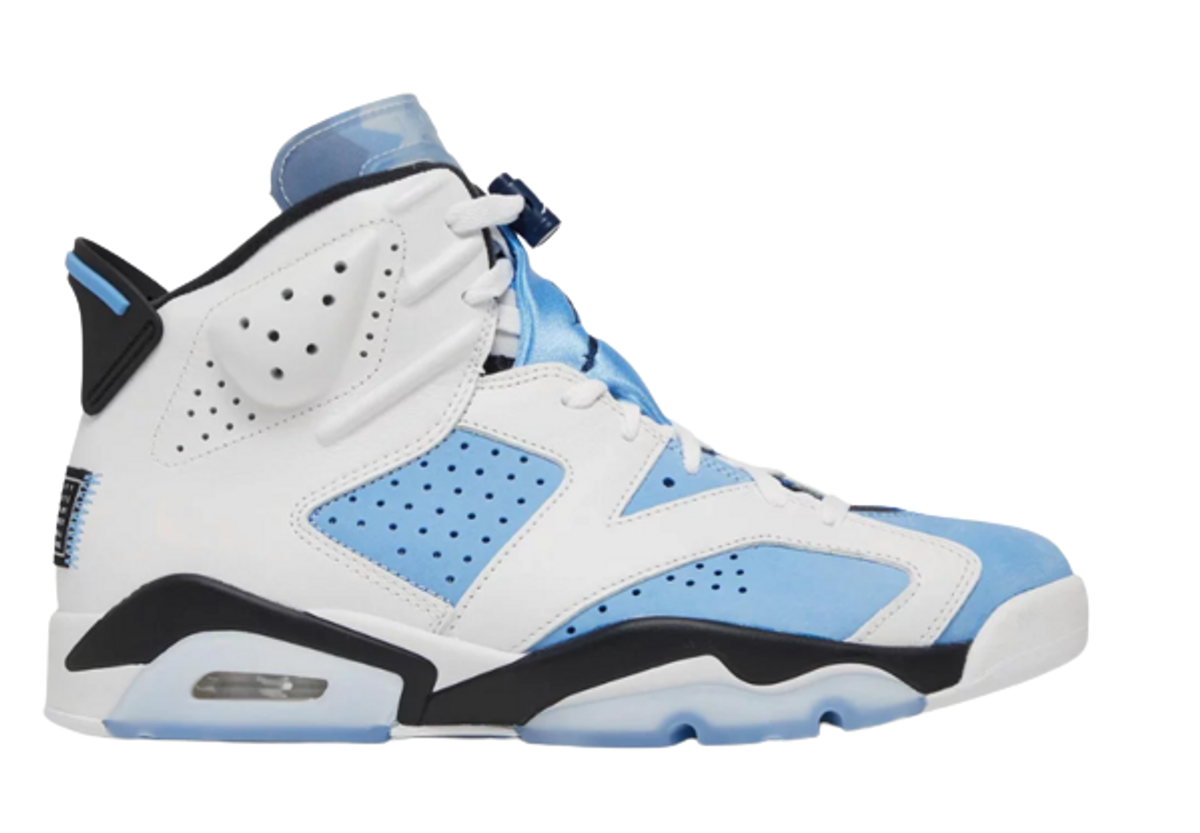 Jordan Air Jordan 6 Retro Unc Home Blue Sneakers
