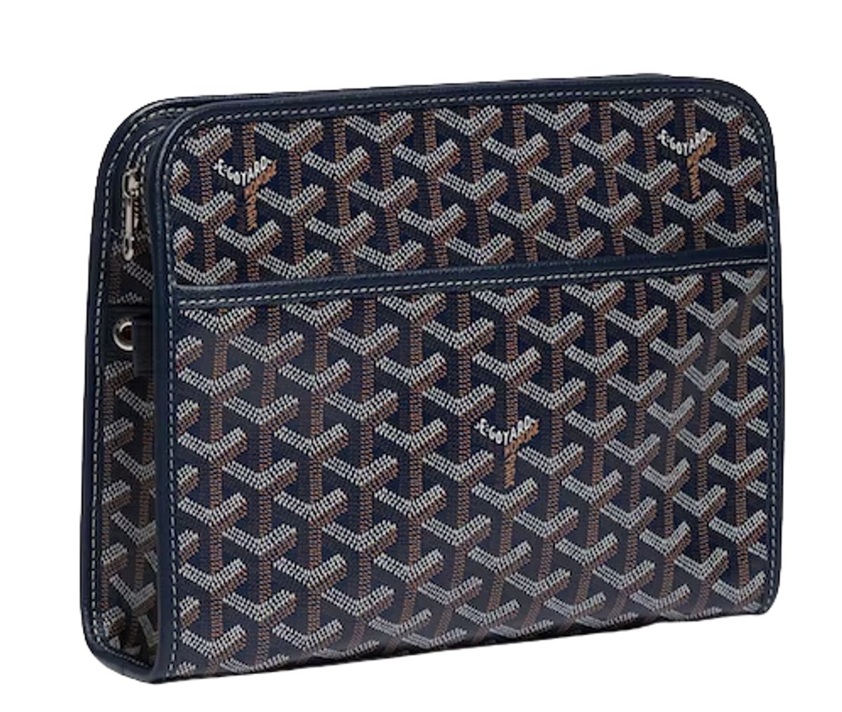 Goyard Dark Blue Jouvence Toiletry Bag