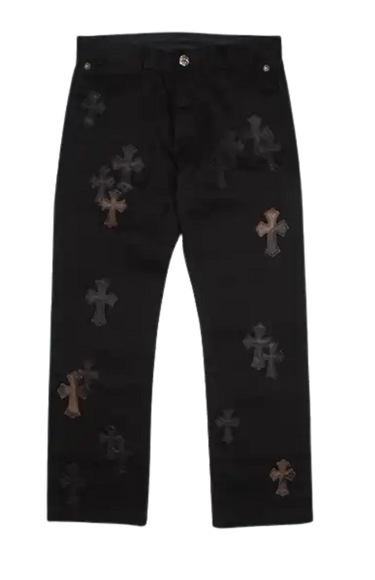 Chrome Hearts Mixed Camo Cross Patch Jeans