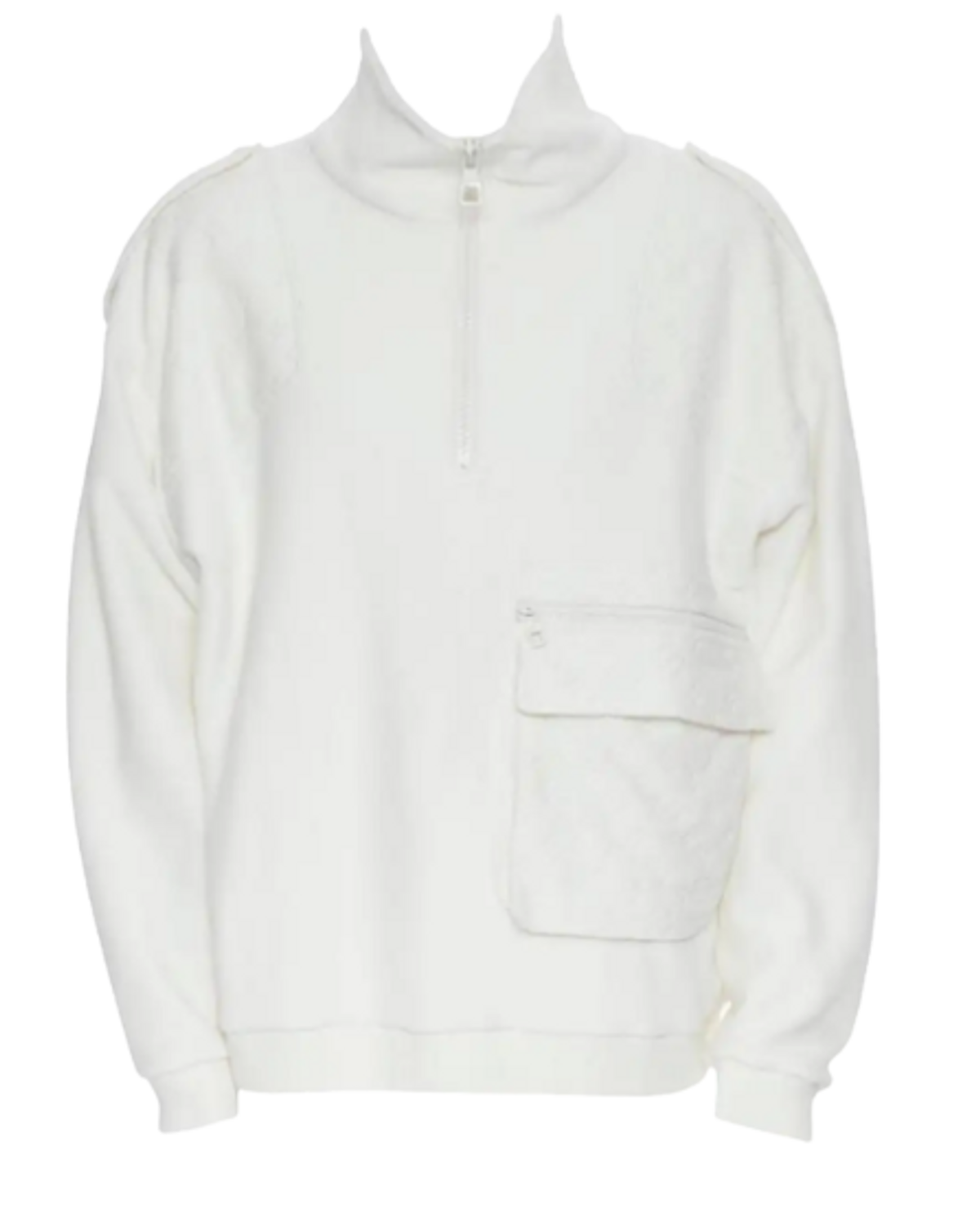 Louis Vuitton Plain Rainbow Runway Monogram Velour Zip Sweatshirt