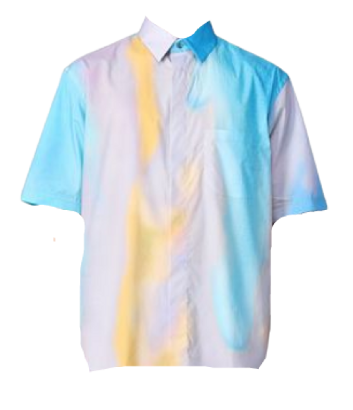 Fendi Blue Cotton T-Shirt main image 0