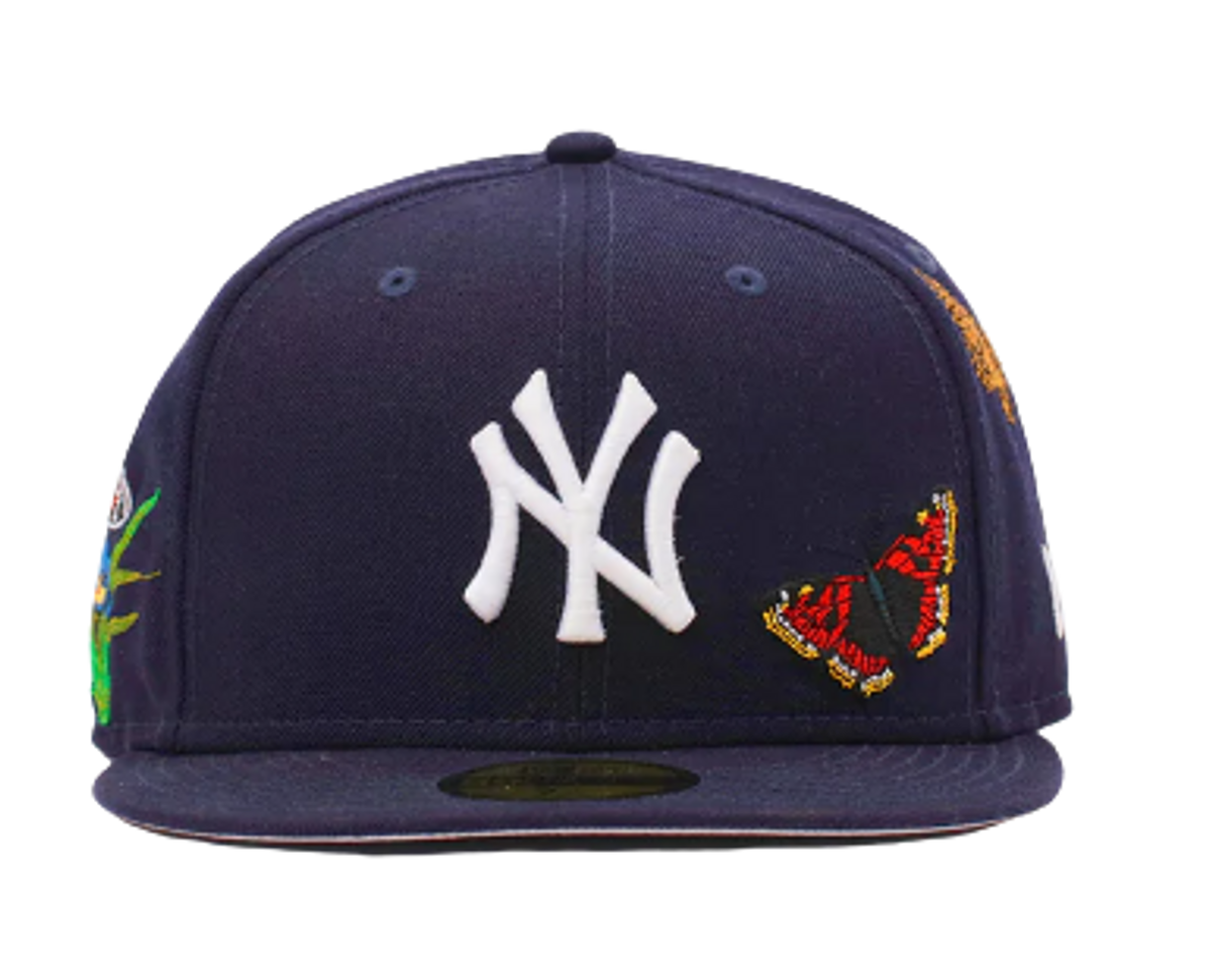 Felt New York Yankees Butterfly Garden Cap