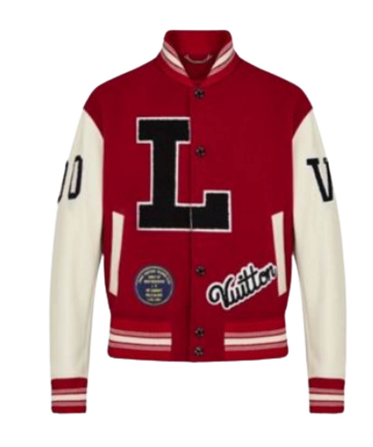 Louis Vuitton Wool Red Cashmere Jacket