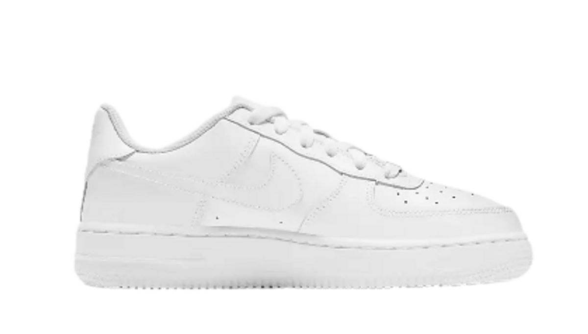 Nike Air Force 1 LE White Big Kids Sneakers