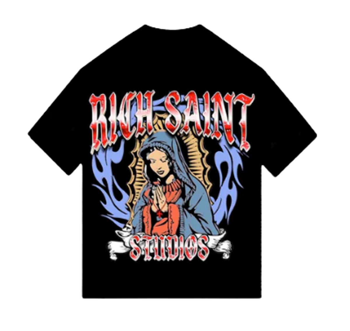 Rich Saints Studios Genesis Black T-Shirt