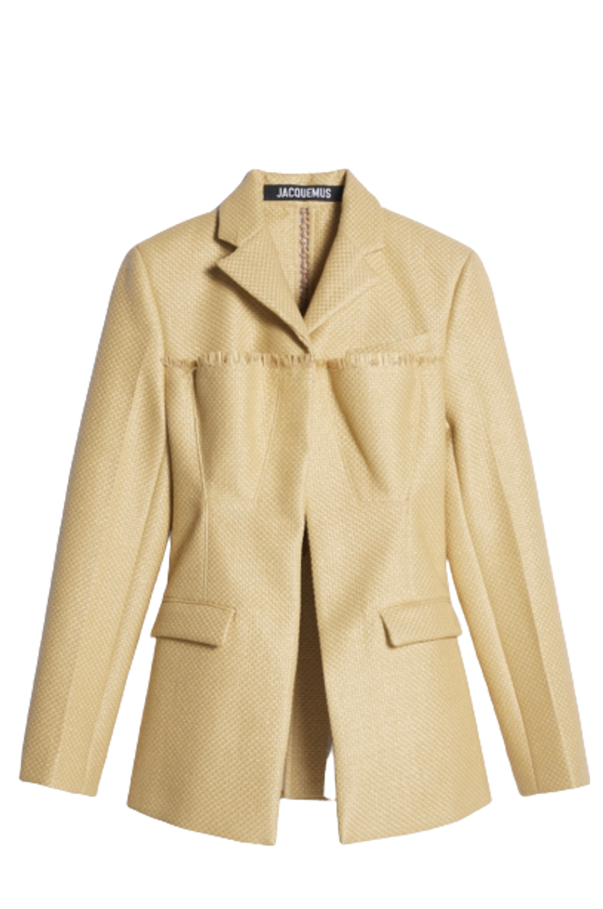 Jacquemus Tailored Raffia Begie Jacket
