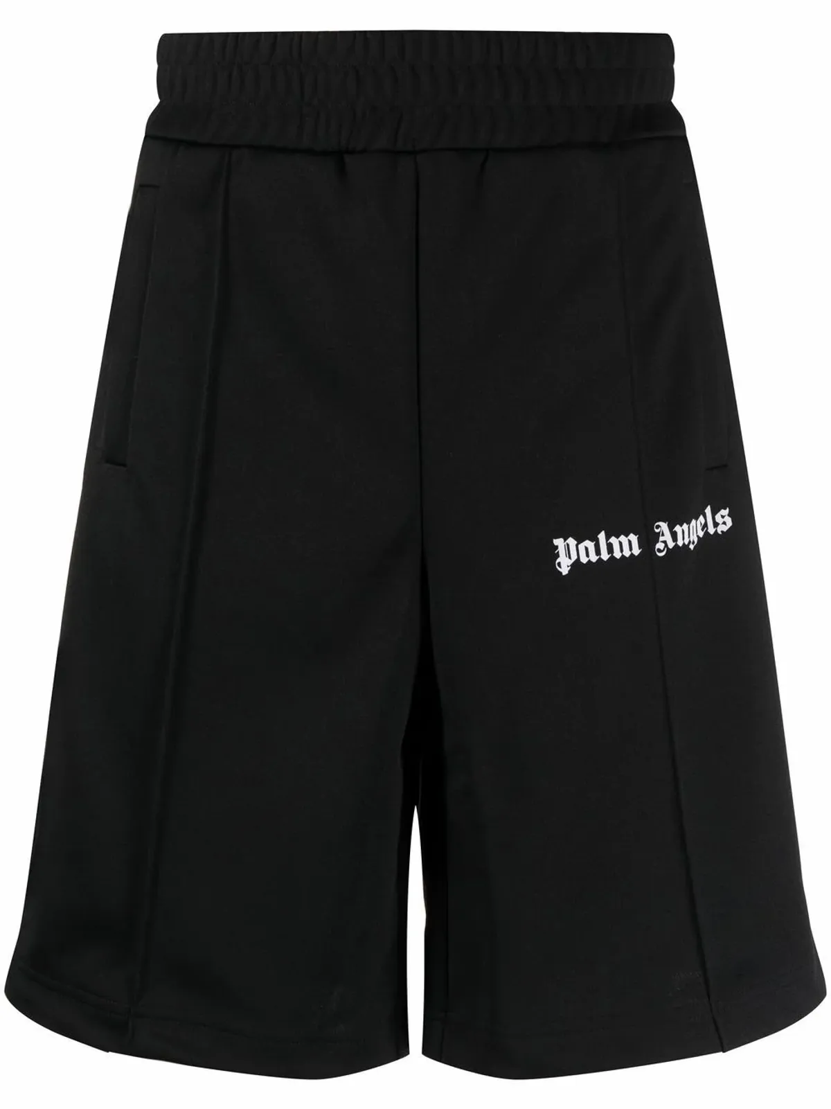 Palm Angels Black Jersey Exodus Track Shorts