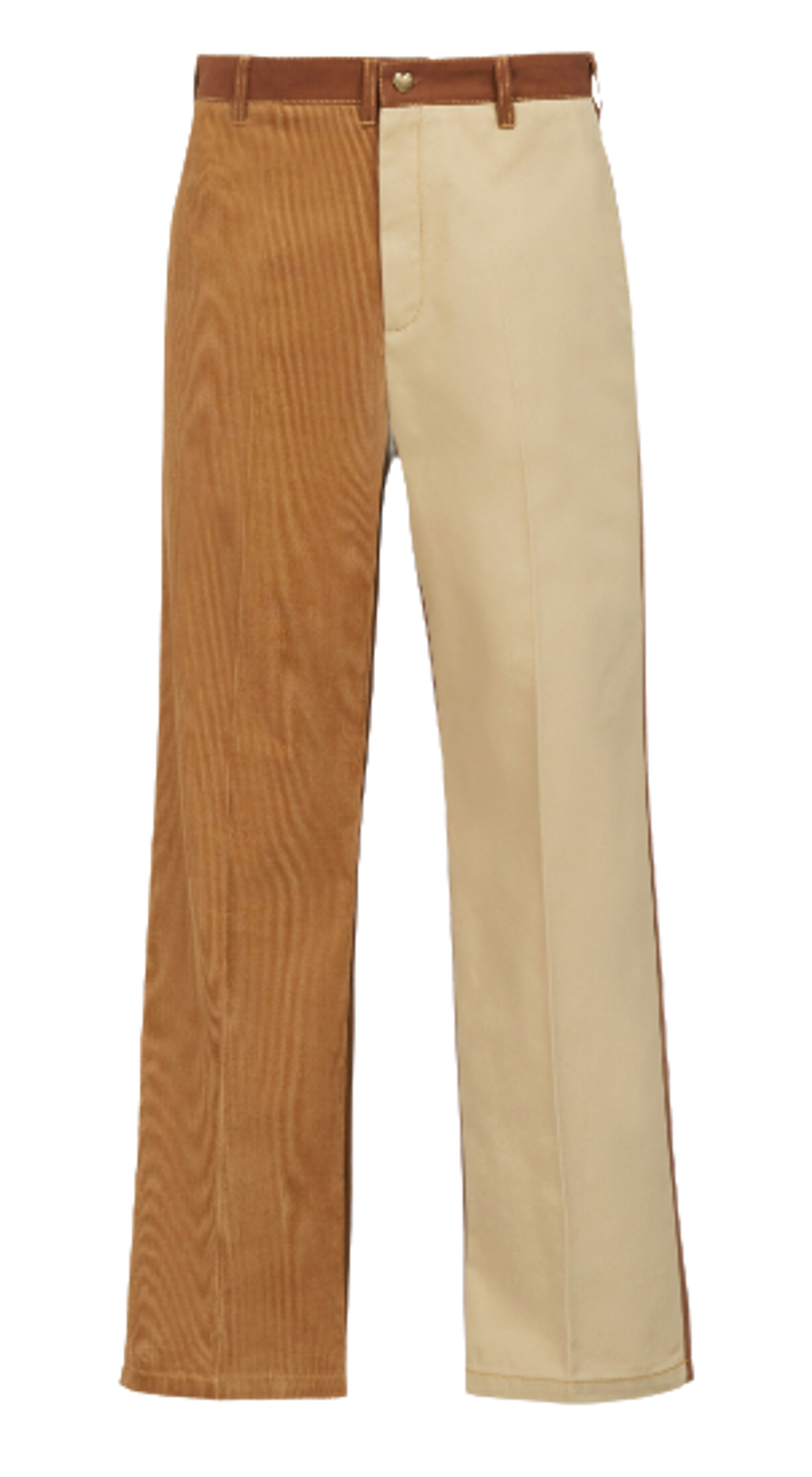 Carhartt × Marni Colour Orange Yellow Block Trousers