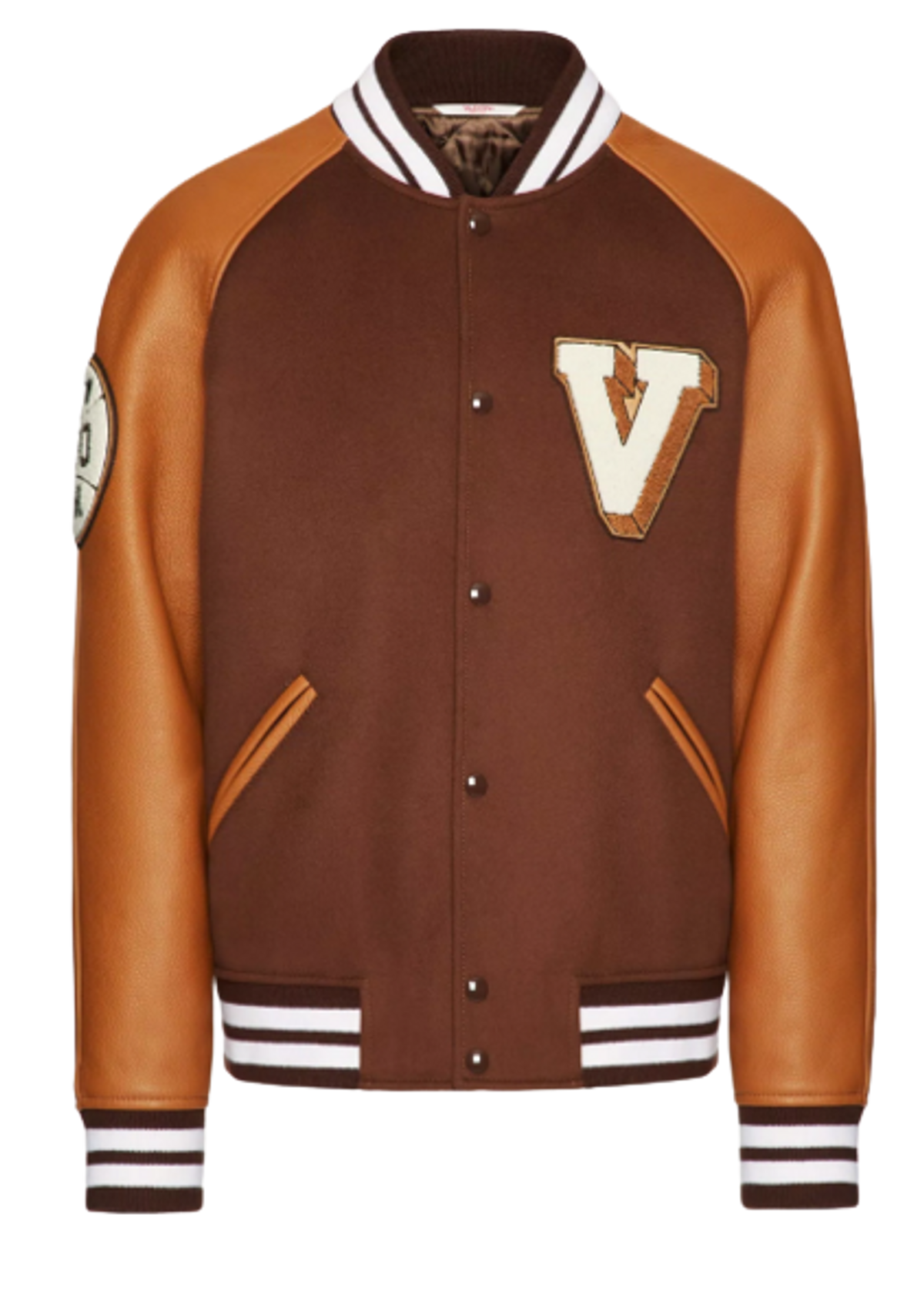 Valentino Wool Cloth Bomber Jacket