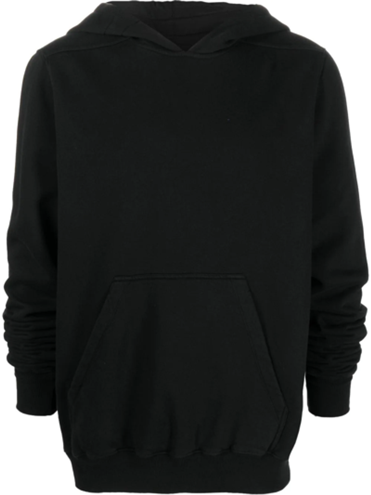 Rick Owens Granbury Black Pullover Hoodie