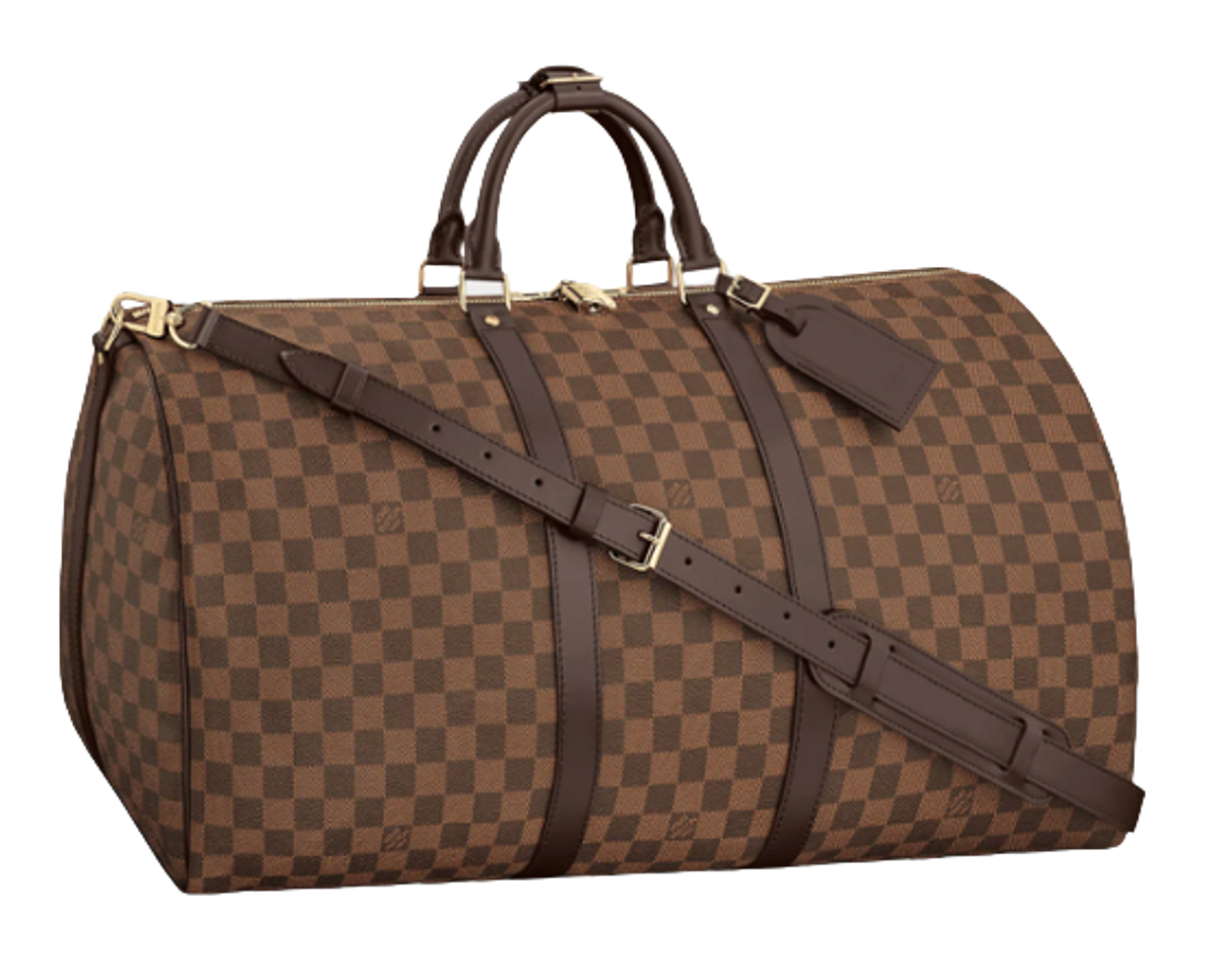 Louis Vuitton Keepall Bandouliere 55 Black Bag