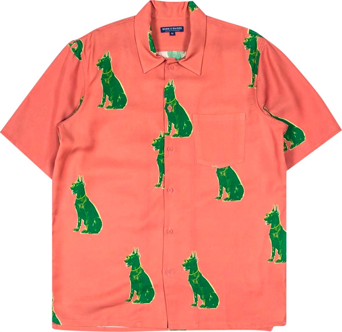 Union Los Angeles × BornxRaised Darius Button Up Dusty Rose Shirt