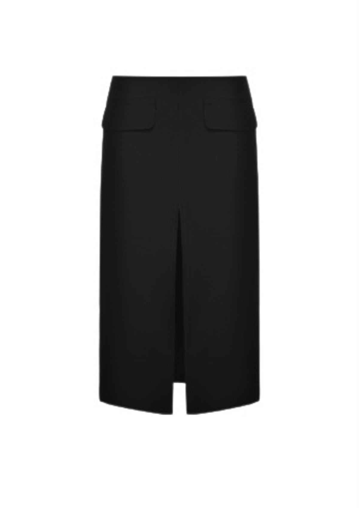 Lado Bokuchava Slit Midi Black Skirt