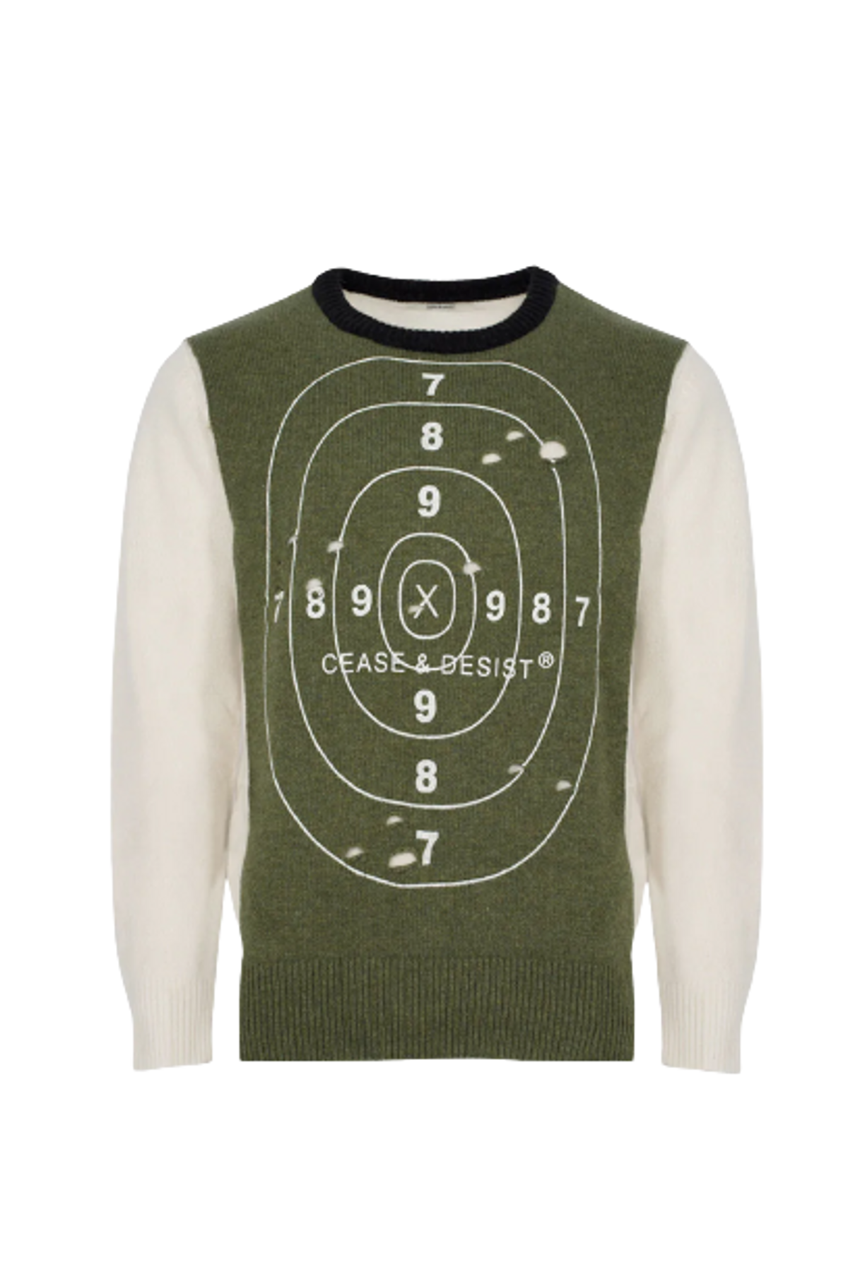 Cease±Desist Targeted Knit Sweater