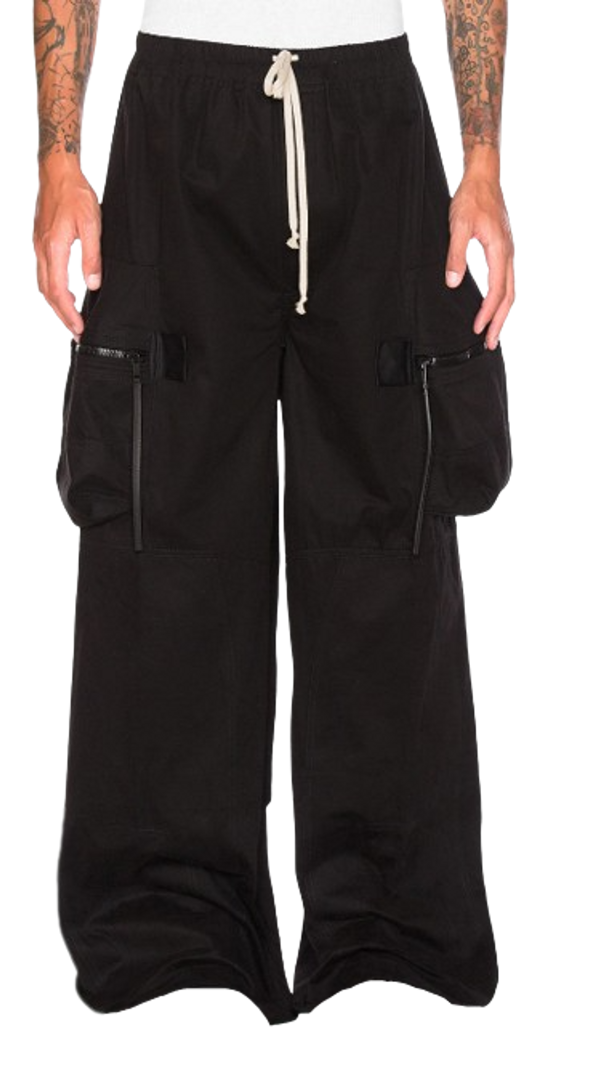 Rick Owens Drawstring Pannier Cargo Pants